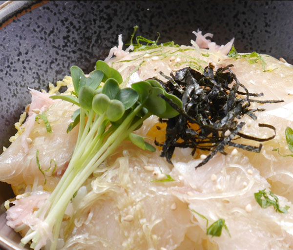 海鮮昆布じめ丼 鯛